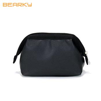 Large Black Beauty Bag Custom Factory Promotional Travel Toiletry Bag Zipper Pu Designer Cosmetic Bags